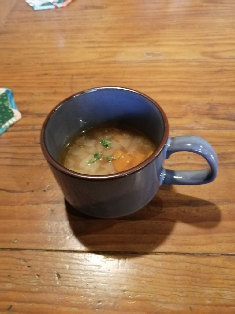 Organic畑kitchen結　ランチのスープ